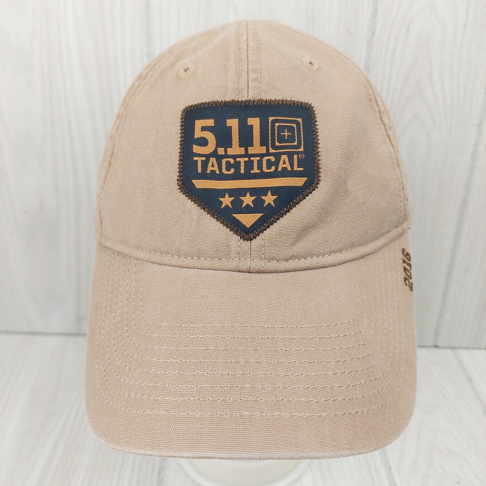 5.11 Tactical Hat Coyote Baseball Cap Mens OSFM Tan 2016 Patch Embroidered
